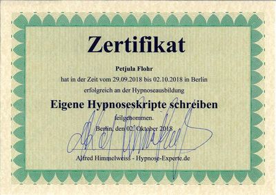 Petjula Flohr Zertifikat-9
